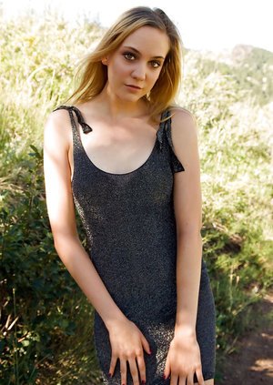 18 year old braces clad cutie Liza Rowe stripping naked if you please